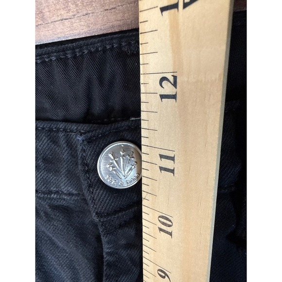 Rag & Bone Maya High Rise Ankle Slim Jeans Blk Organic Cotton Size 30 Preppy EUC - Picture 9 of 13